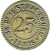 25 Centimes - Royal Chansons (Paris) -  anverso