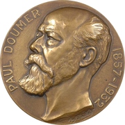 Médaille - Compagnie des Messageries Maritimes Président Doumer -  avers