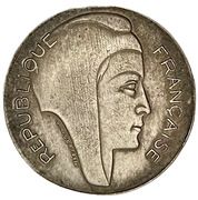 Reproduction - Essai du concours de 20 centimes par Coeffin -  avers