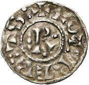 Denier - Robert II (Mâcon) – avers