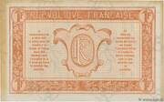 1 franc - Trésorerie aux Armées (type 1919) - revers