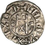 Denier - Philippe Ier (Etampes ; porte X) – avers
