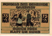 75 Pfennig (Garstedt) – revers