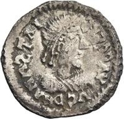 ½ Siliqua (In the name of Anastasius I; Sirmium; small bust) – Vorderseite
