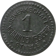 1 Pfennig - Steele (Gewerkschaft Johann Deimelsberg) – Vorderseite