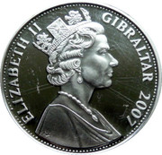 5 Pounds - Elizabeth II (History of the RAF - Avro Lancaster) – аверс