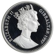 1 Crown - Elizabeth II (Chinese Civilisation; Silver Proof) – аверс