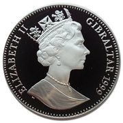 1 Crown - Elizabeth II (War Babies; Silver Proof) – аверс
