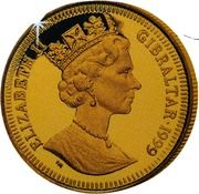⅕ Crown - Elizabeth II (Aboriginal Woman holding torch) – аверс