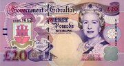 20 Pounds - Elizabeth II (Horatio Nelson) – аверс