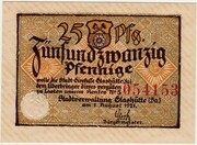 25 Pfennig – avers