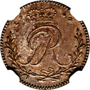 1 Tackoe - George III – anverso