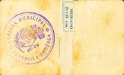50 Céntimos (Guardiola de Berga) – rovescio