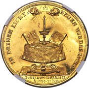 ½ portugalöser (Bicentennaire de la Confession d'Augsbourg) - revers