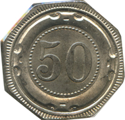 50 pfennig - Hamm – revers