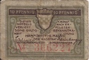 10 Pfennig – avers