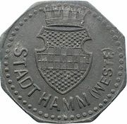 1 pfennig - Hamm – avers