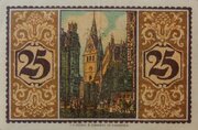 25 Pfennigs (Handelskammer, "Pfennigsen" on obverse) – Rückseite
