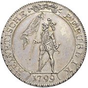 4 Francs (loose wreath) – Vorderseite