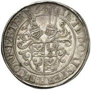 1 thaler - Georges-Ernest – revers