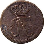 1 Heller - Frederick I – аверс