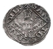 Denier - Frederick II -  Vorderseite