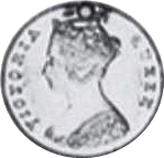 10 Cents - Victoria (Trial Strike) – аверс