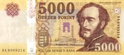 5000 Forint -  avers