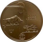 2000 Forint (Budapest Stock Exchange) – dritto