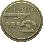 Jeton de téléphone - Telefon Erme (Cupronickel) - avers