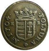 1 Poltura - Francis II Rákóczi – anverso