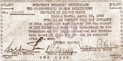 1 Peso (Ilocos Norte) – avers