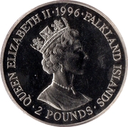 2 Pounds - Elizabeth II (Henry VIII) – аверс