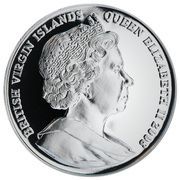 10 Dollars - Elizabeth II (Admiral Nelson) – anverso
