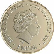 1 Dollar - Elizabeth II (Bald eagle) – anverso