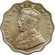 1 Anna - George V - аверс