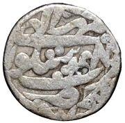 1 Rupee - Akbar (Sitpur) – rovescio