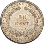50 centièmes – revers