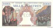 1000 piastres – avers