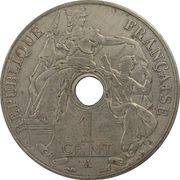 1 Cent (Pattern) – avers