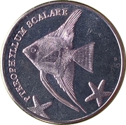 5 Rupees (Pterophyllum scalare) – reverso
