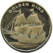 3 Pesos Golden Hind (Ternate island) – reverso