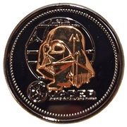 Medal - Star Wars Rogue One (Darth Vader - Black Gold) – anverso