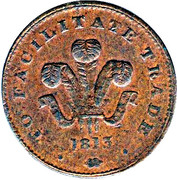 1 Penny (Bank Token) – anverso