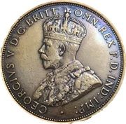 1⁄12 Shilling - George V - anverso