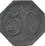 50 Pfennig - Kempten (Mechanische Baumwollspinnerei) – revers