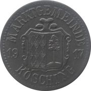 10 Pfennigs - Kösching – avers