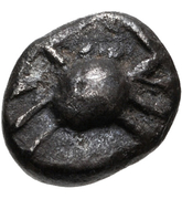 Hemiobol (Kos) – avers