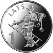 1 Lats (Chimney-sweep) - реверс