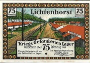75 Pfennigs (Kriegs Gefangenen Lager) – Vorderseite